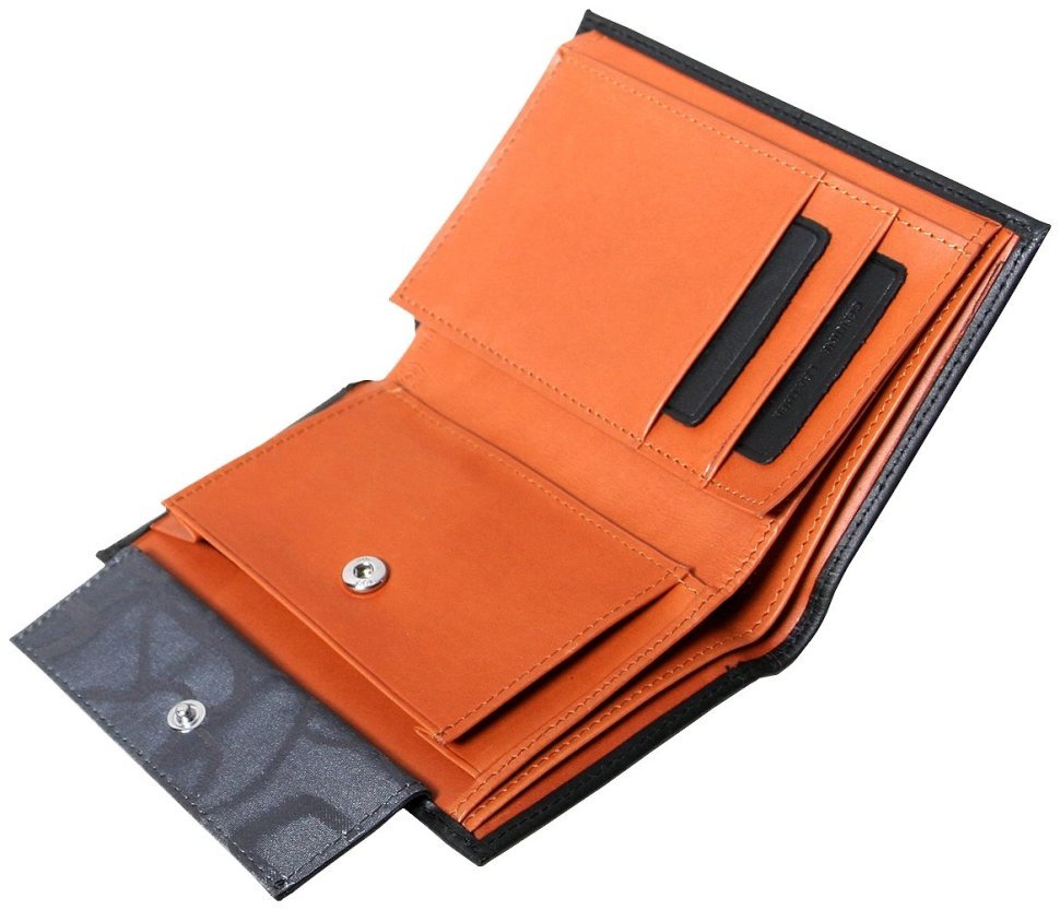 Шкіряний гаманець із захистом RFID Beverly Hills із натуральної шкіри Vip Collection 102518 (чорний) фото №6 Шкіряний гаманець із захистом RFID Beverly Hills із натуральної шкіри Vip Collection 102518 (чорний) modnotak фото №6