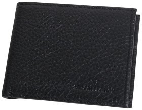 Чоловічий гаманець без фіксації Vip Collection 102618 (шкіра флотар)
