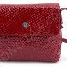 Стильна жіноча шкіряна сумочка в красивому лакованому червоному кольорі Karya (Туреччина) (28007) - 7