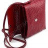 Стильна жіноча шкіряна сумочка в красивому лакованому червоному кольорі Karya (Туреччина) (28007) - 4