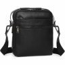 Мужской сумка-барсетка черного цвета из натуральной кожи Tiding Bag (15905) фото №1 Мужской сумка-барсетка черного цвета из натуральной кожи Tiding Bag (15905) modnotak фото - 1