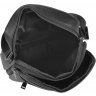 Мужской сумка-барсетка черного цвета из натуральной кожи Tiding Bag (15905) - 5