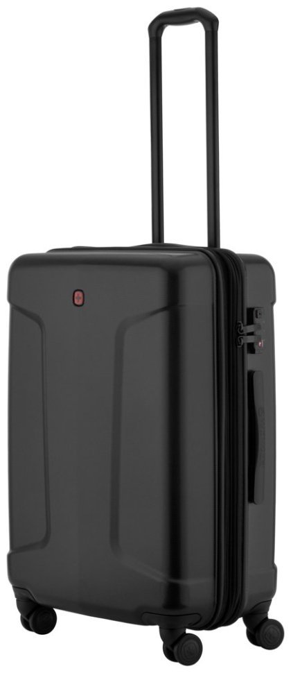 Валіза Wenger, Legacy, середня, пластик, 4 колеса, чорна modnotak фото №3