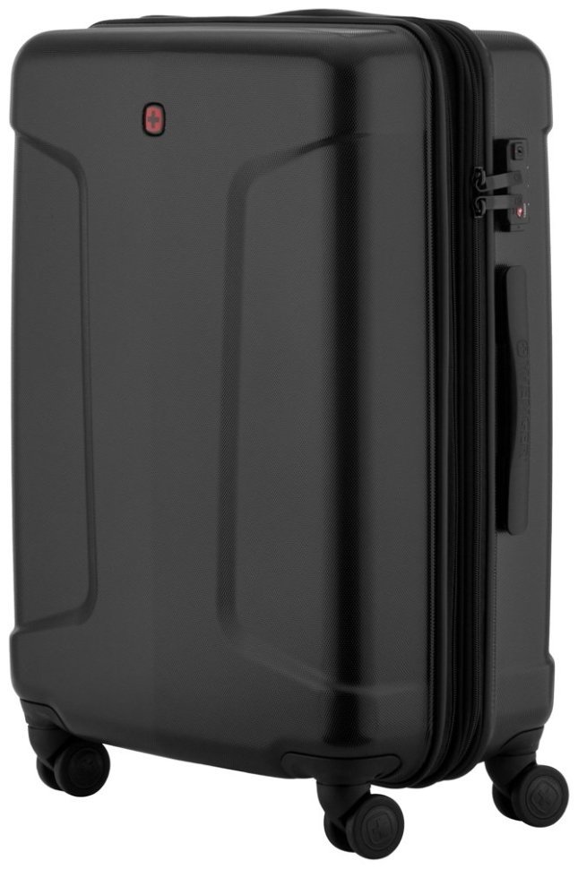Валіза Wenger, Legacy, середня, пластик, 4 колеса, чорна modnotak фото №9