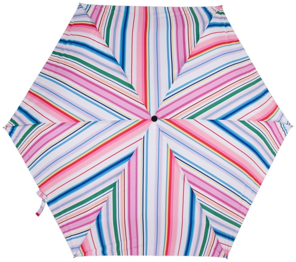 Зонт женский Fulton L902 Superslim-2 Funky Stripe (разноцветные полоски) 93918 modnotak фото №2