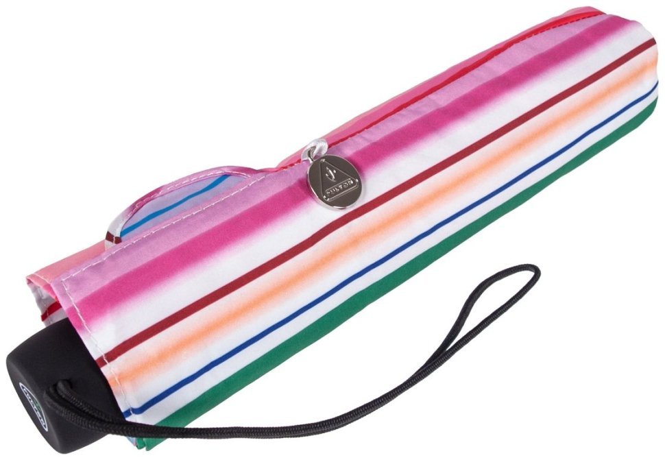 Зонт женский Fulton L902 Superslim-2 Funky Stripe (разноцветные полоски) 93918 modnotak фото №4
