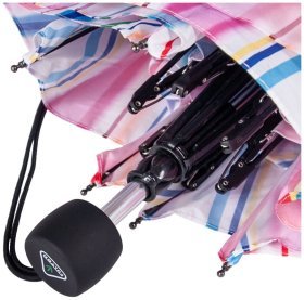 Зонт женский Fulton L902 Superslim-2 Funky Stripe (разноцветные полоски) 93918
