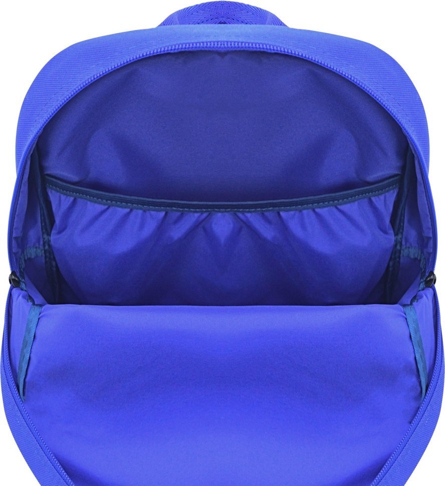 Текстильний міський рюкзак у синьому кольорі Bagland (55418)