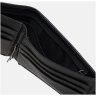 Мужское кожаное портмоне черного цвета с зажимом для купюр Ricco Grande 65418 - 5