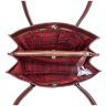 Кожаная женская сумка с длинными ручками на магните Ashwood V26 коричневого цвета 95418 фото №5 Кожаная женская сумка с длинными ручками на магните Ashwood V26 коричневого цвета 95418 modnotak фото - 5