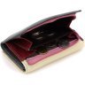 Женский кошелек компактного размера из натуральной разноцветной кожи ST Leather 1767218 - 5