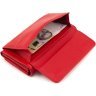 Красный женский кошелек крупного размера из натуральной кожи с клапаном ST Leather 1767418 - 4