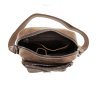 Средняя мужская плечевая сумка из винтажной кожи коричневого цвета Tiding Bag 77518 - 5
