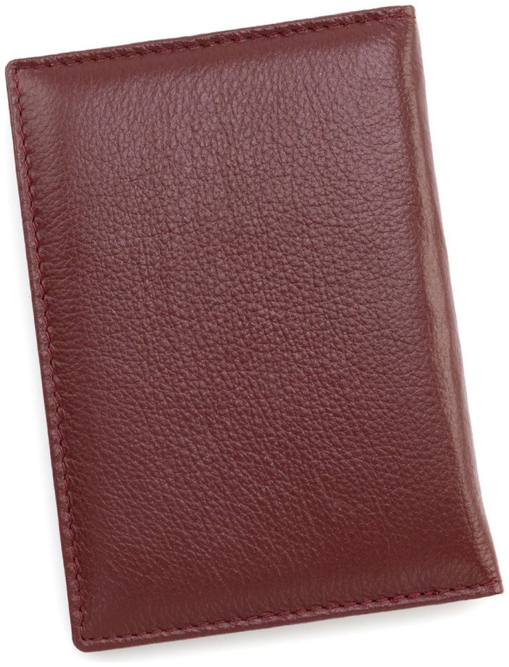 Женская кожаная обложка для паспорта старого образца ST Leather 97718 бордовая фото №3 Женская кожаная обложка для паспорта старого образца ST Leather 97718 бордовая modnotak фото №3