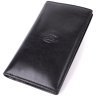 Купюрник из гладкой кожи черного цвета для мужчин Tony Perotti без застежки 108518 modnotak фото - 1