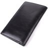 Купюрник из гладкой кожи черного цвета для мужчин Tony Perotti без застежки 108518 modnotak фото - 2