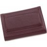 Невеликий жіночий гаманець зі шкіри кольору марсала Tony Bellucci (10837) - 4