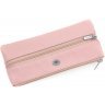 Кожаная вместительная женская ключница светло-розового цвета ST Leather (14029) - 3
