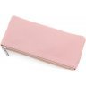 Шкіряна містка жіноча ключниця світло-рожевого кольору ST Leather (14029) - 4