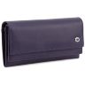 Оригінальний жіночий гаманець синього кольору ST Leather (16812) - 1