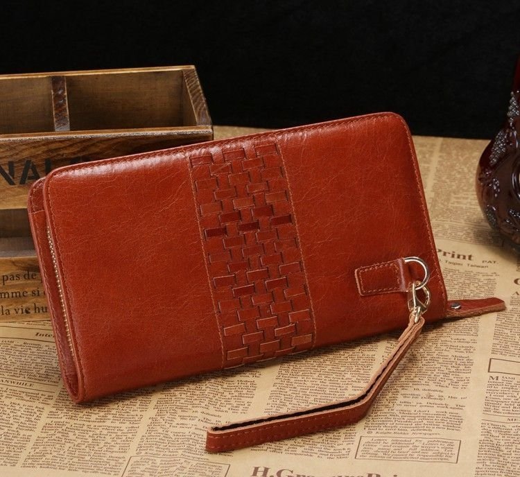 Кожаный мужской кошелек клатч с переплетом VINTAGE STYLE (14189) modnotak фото №1