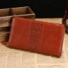 Шкіряний чоловічий гаманець клатч з палітуркою VINTAGE STYLE (14189) - 4
