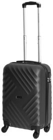 Чемодан дорожный маленький Chicago темно серого цвета Vip Collection 102419