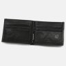 Мужское кожаное портмоне черного цвета с зажимом для купюр Ricco Grande 72919 - 4