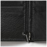 Мужское кожаное портмоне черного цвета с зажимом для купюр Ricco Grande 72919 - 6