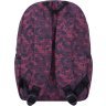 Разноцветный женский рюкзак из текстильного материала на две молнии Bagland (53619) - 3