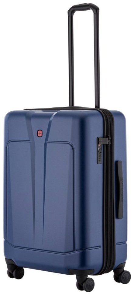 Валіза Wenger, BC Packer, середня, пластик, 4 колеса, синя modnotak фото №1