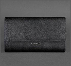 Женская сумка-трансформер из черной кожи BlankNote Blackwood (12713)