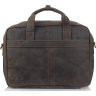 Урожай шкіряна сумка для ноутбука в коричневому кольорі Tiding Bag (21617) - 3