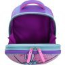 Школьный рюкзак для девочки с единорогами из текстиля Bagland (53819) - 5