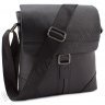 Мужская кожаная сумка планшетка с клапаном Leather Collection (11549) - 1