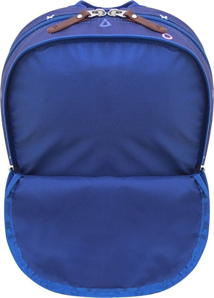 Текстильный подростковый рюкзак синего цвета Bagland (55419)