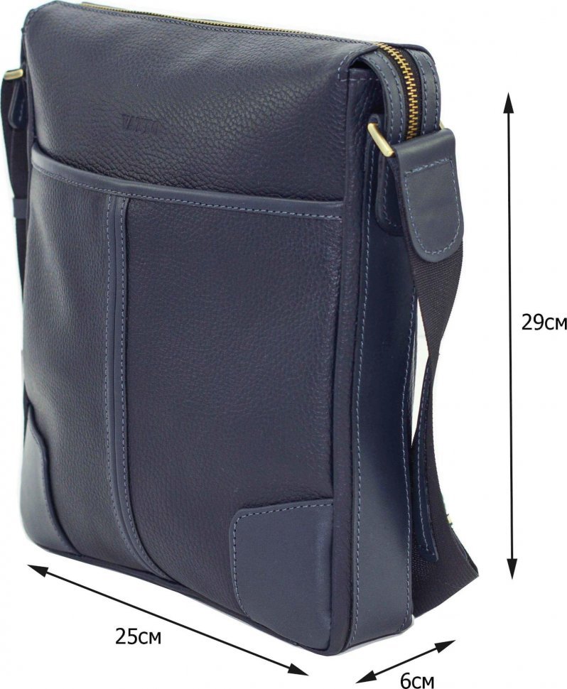 Зручна повсякденна чоловіча сумка під планшет середнього розміру VATTO (11661)