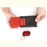 Красная женская кредитница компактного размера из винтажной кожи SHVIGEL (2415305) - 6
