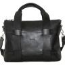 Елегантна чорна чоловіча сумка під формат А4 VATTO (11960) - 1