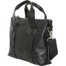 Элегантная черная мужская сумка под формат А4  VATTO (11960) - 2