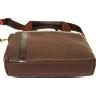 Мужская коричневая сумка с ручками и плечевым ремнем VATTO (12060) - 6