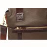 Мужская коричневая сумка с ручками и плечевым ремнем VATTO (12060) - 7