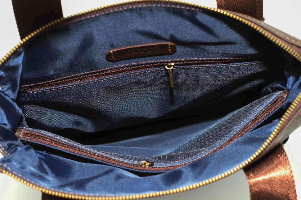 Чоловіча коричнева сумка з ручками і плечовим ременем VATTO (12060)