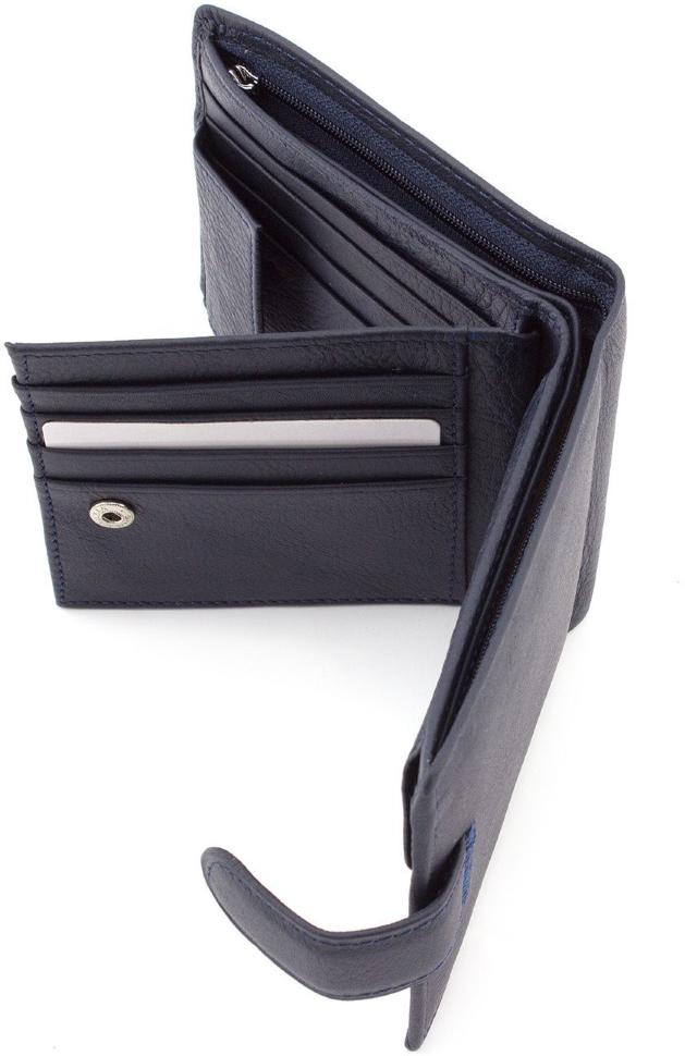 Мужской кожаный кошелек под много карточек ST Leather (18833)