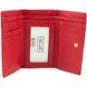 Красный маленький кошелек с золотистой фурнитурой BOSTON (16261) - 2