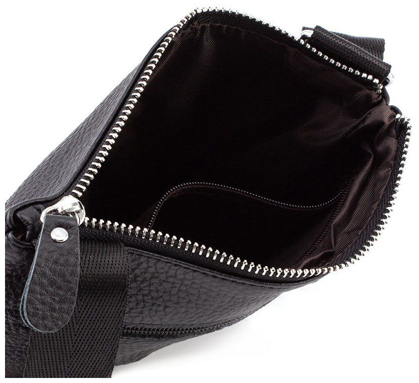 Тонка молодіжна сумка з натуральної шкіри Leather Collection (10018)