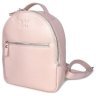Женский рюкзак-сумка из натуральной кожи флотар пудрового цвета BlankNote Groove S 79019 - 9