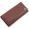 Коричневий жіночий гаманець на магніті ST Leather (16805) - 6