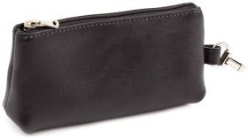 Большая кожаная ключница на молнии Grande Pelle (13140)
