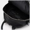 Городской женский кожаный рюкзак-сумка черного цвета Keizer 71520 - 5